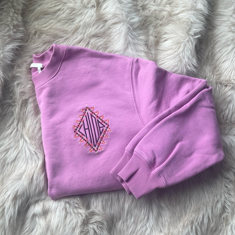 Chloé Embroidered Logo Sweatshirt